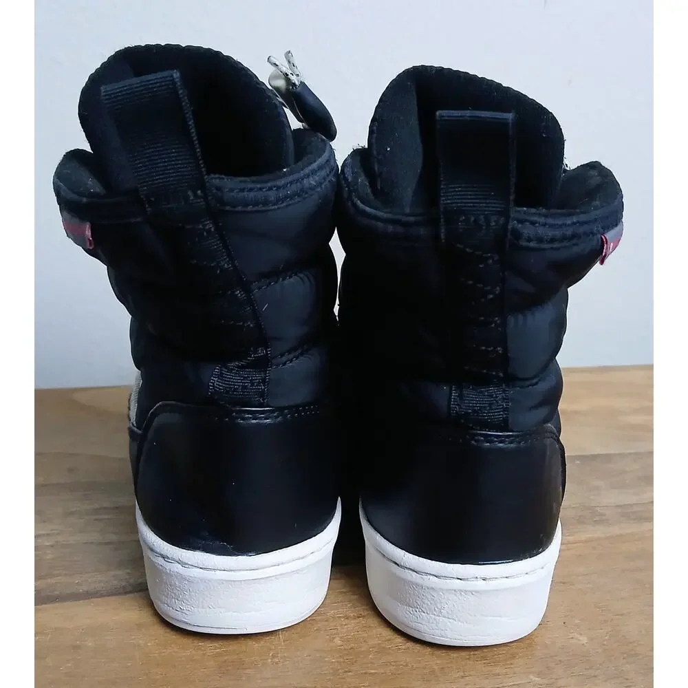 Adidas Superstar 360 2.0 Boot Kids 2.5 Black Ecru Tint Winter Snow Shoes GX9079